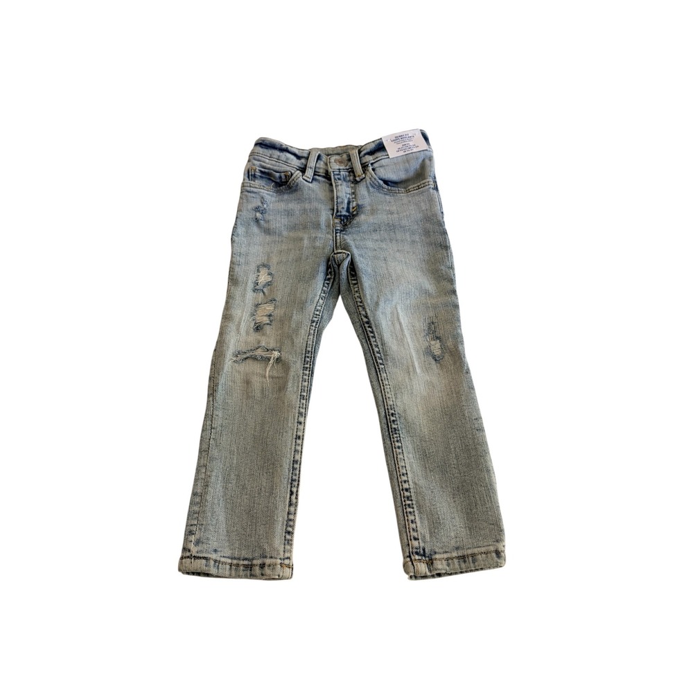 *NWT* H&M Kids' Skinny Fit Distressed Denim Jeans, Size‎ 2T